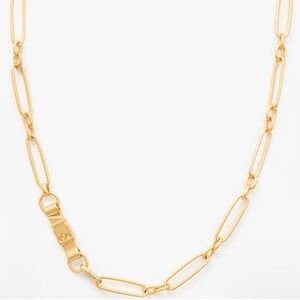 💋 NWOT Clare V Convertible Gold Chain Necklace